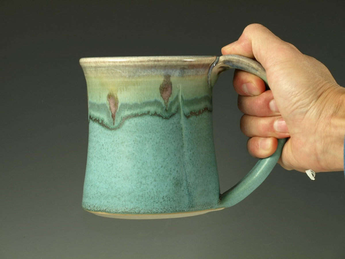 20oz Mug w/ large handle – Hodaka Pottery