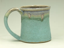 Load image into Gallery viewer, Ceramic mug with large Handle, wheel thown (12oz)
