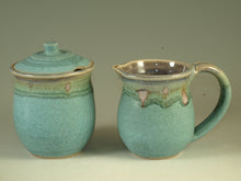 Load image into Gallery viewer, sugar creamer turquoise