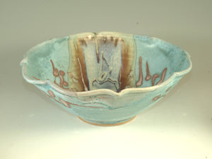 fluted bowl