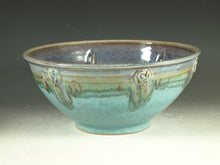 Load image into Gallery viewer, Stoneware pottery bowl , turquoise