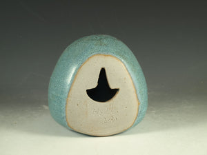 Bird bottle house - hand thrown stoneware pottery