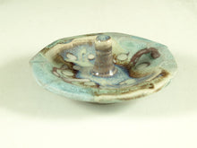 Load image into Gallery viewer, ring holder turquoise color stoneware