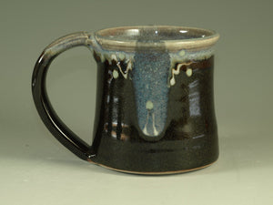 Mugs Tenmoku black color stoneware