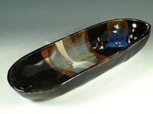 Load image into Gallery viewer, Tray tenmoku black color stoneware