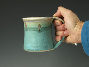 Mugs Turquoise color stoneware