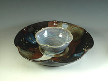 Load image into Gallery viewer, Chip and Dip Serving set - Handmade stoneware pottery